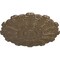 Ekena Millwork Durham Ceiling Medallion (Fits Canopies up to 4 1/4"), Hand-Painted Warm Silver, 31"OD x 1 1/2"P CM31DUWSS - alternate 4